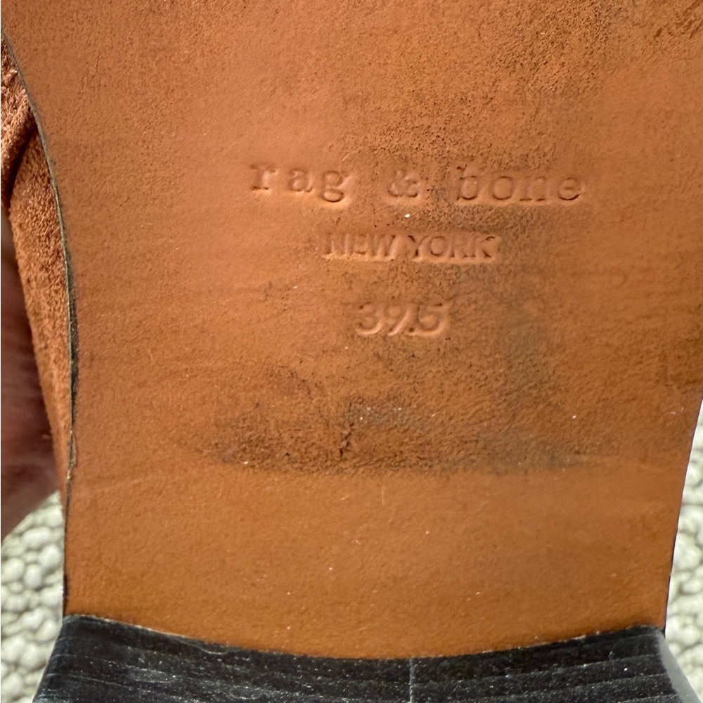 Rag & Bone Suede Ankle Boots - Picture 8 of 8